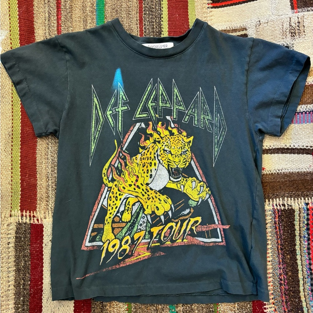 Daydreamer for Free People Def Leppard 1987 Tour Tee